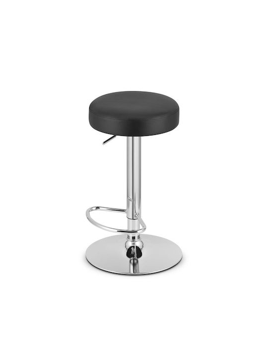 Scaune Bucătărie cu Înălțime Reglabilă Black And Silver 38x38x62.5-83buc
