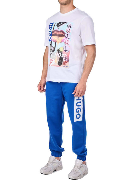 Nuram Sweatpants with Elastic Blue