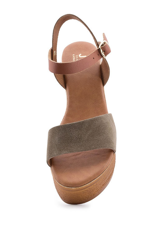Women's Platform Shoes Green