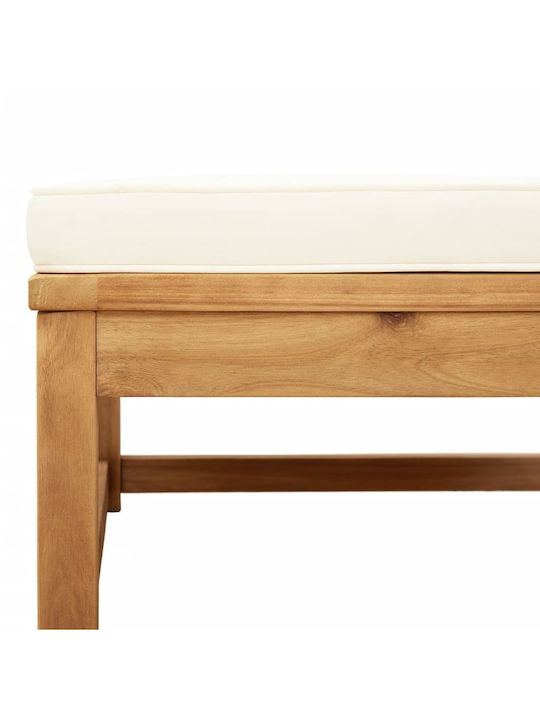 Canapea Cu Patru Locuri De Exterior Din Lemn Cu Perne 65x63x65cm