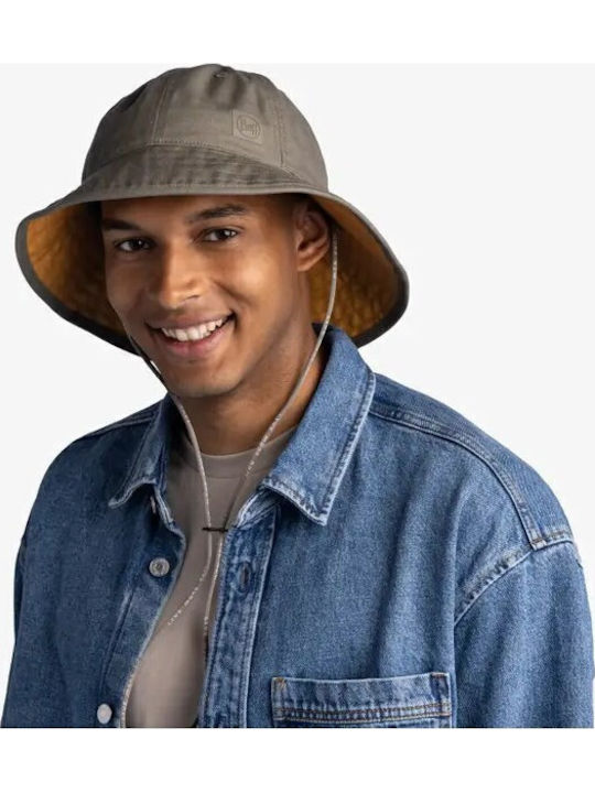 Buff Fabric Men's Hat Bucket Style Green