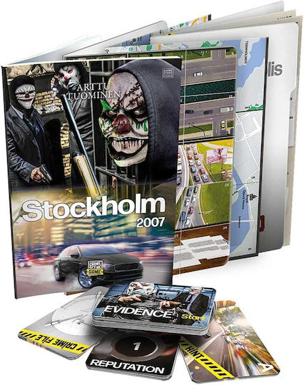 Board Game Crime Scene: Stockholm 2007 for 1+ Players 18+ Years Old AS