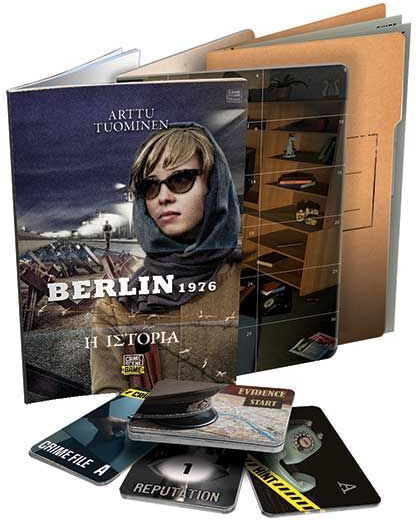 Board Game Crime Scene Berlin 1976 for 1+ Players 18+ Years Old AS