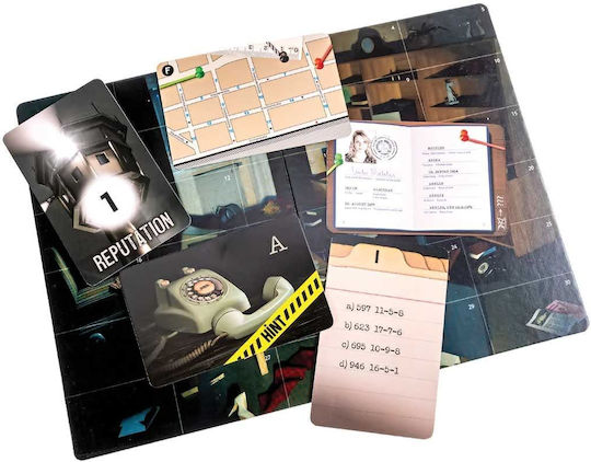 Board Game Crime Scene Berlin 1976 for 1+ Players 18+ Years Old AS