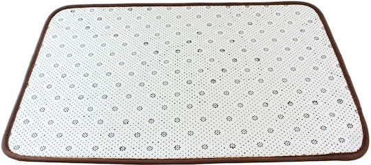 Πατάκι Μπάνιου ZE1AG43QWS91J Brown 60x40εκ.