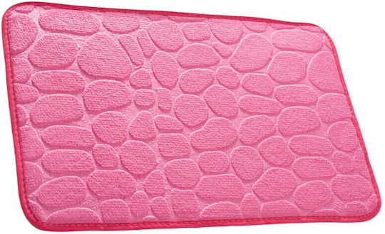 Αντιολισθητικό Πατάκι Μπάνιου Pink 60x40εκ.
