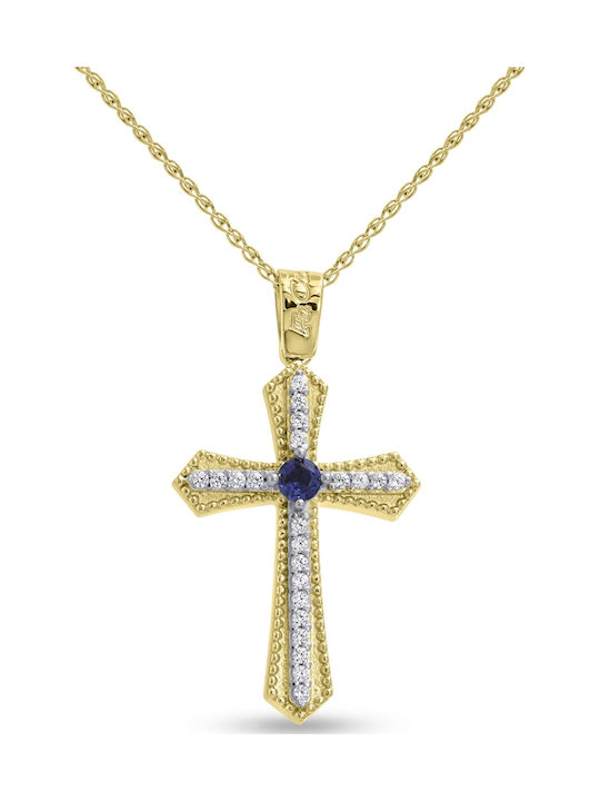 Fa Cad'oro Cruci Aur 14K