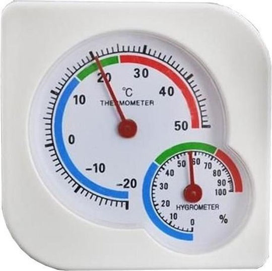 Analog Thermometer & Hygrometer for Indoor Use