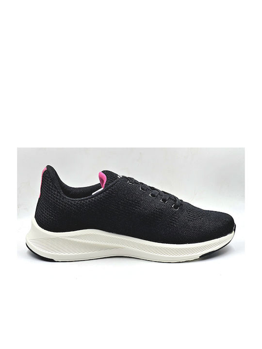 Lotto Women's Running Sport Shoes Black / Anthracite / Silver / Pink / White