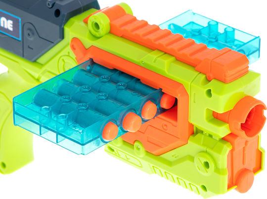 Children's Play Set Zola Machine Gun 18 Foam Arrows Shield Glasses 28x16x5 Cm