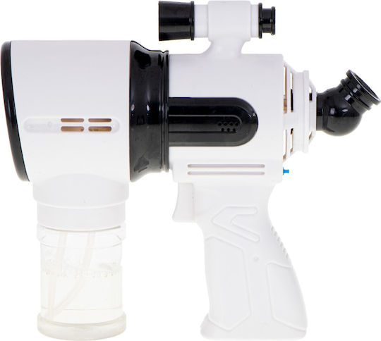 Soap Bubble Gun Zola 2 Liquid Containers Plastic White 20x18x7.5 Cm