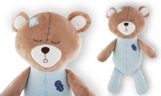 Lucas Teddy Bear Zola Blue Overalls 30 Cm
