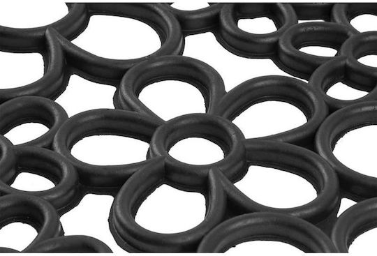 Strend Pro Covoare de Intrare din Cauciuc Negru 75x45cm Negru