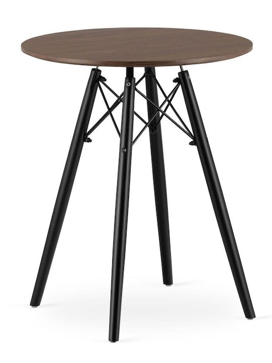 Masă Bucătărie Lemnoasă Rustic Brown 60x73buc