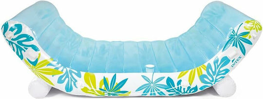 Intex tropical Φουσκωτός Καναπές Γαλάζιος 224cm
