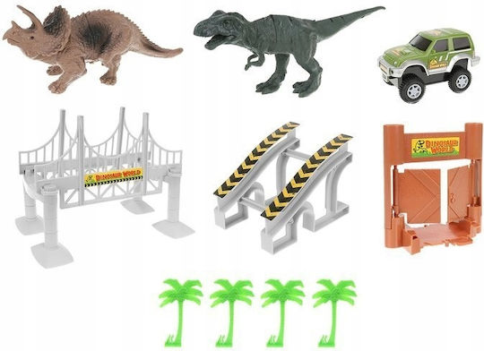 Dinosaur Ride Zola Flexible Parts 2 Dinosaurs 1 Small Car Bridge Maximum Length 216 Cm 15