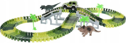 Dinosaur Ride Zola Flexible Parts 2 Dinosaurs 1 Small Car Bridge Maximum Length 216 Cm 15