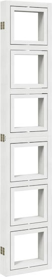 vidaXL Διακοσμητικό Παραβάν Ξύλινο με 5 Φύλλα 175x200cm