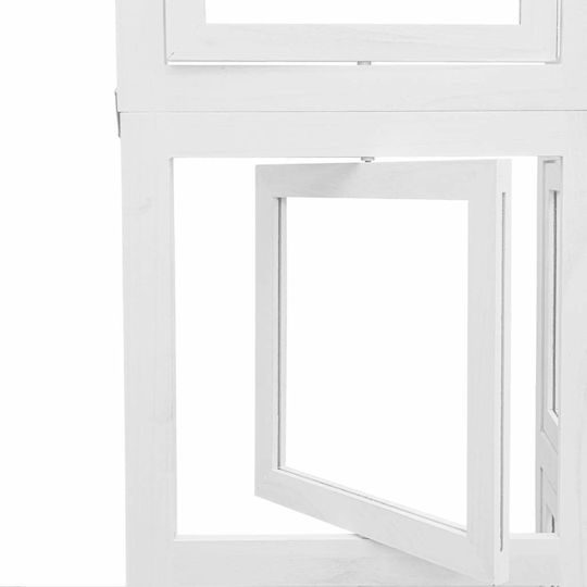 vidaXL Διακοσμητικό Παραβάν Ξύλινο με 4 Φύλλα 140x220cm