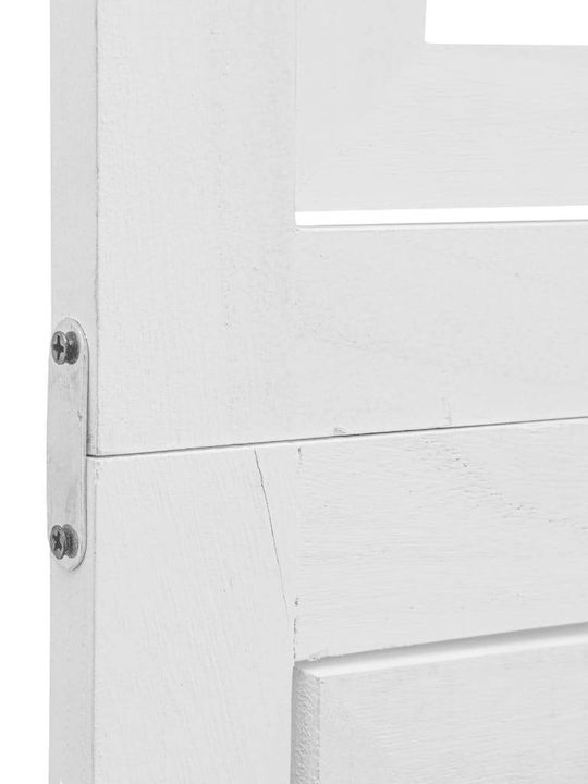 vidaXL Decorativ Paravan Lemn cu 4 Panouri 140x180cm