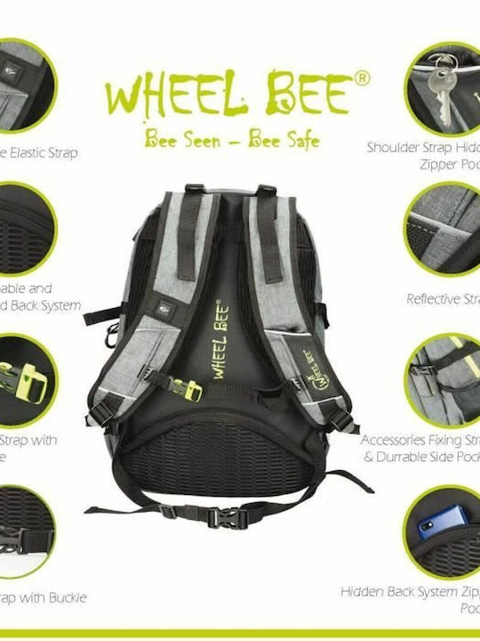 Schildkrot School Bag Backpack Gray 30Liters