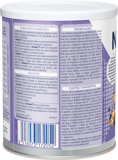 Novalac Milk Powder IT for 0m++ Months 400gr