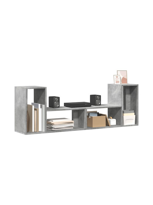 Wohnzimmer TV-Einheit Grey L75xB30xH50cm