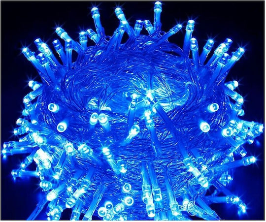 300 Λαμπάκια LED 30μ. Μπλε σε Σειρά
