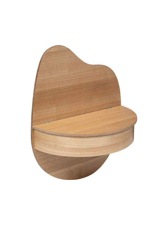 Wooden Beige Bedside Table 39.5x20x49.5cm