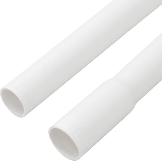 Vidaxl Κανάλι Καλωδίων Κλιπ Ø16 Χιλ 10 Μ Pvc