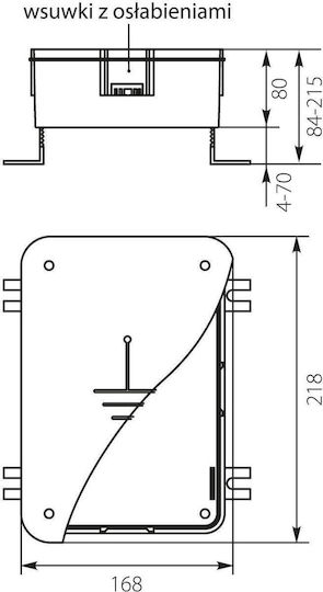Elektro Plast Ηλεκτρολογικό Κουτί Εξωτερικής Τοποθέτησης