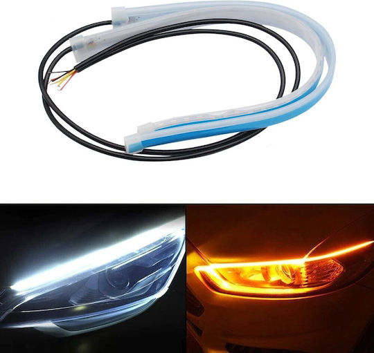Rechteck Tagfahrleuchten Auto LED 60cm mit Weiß Beleuchtung 1Stück