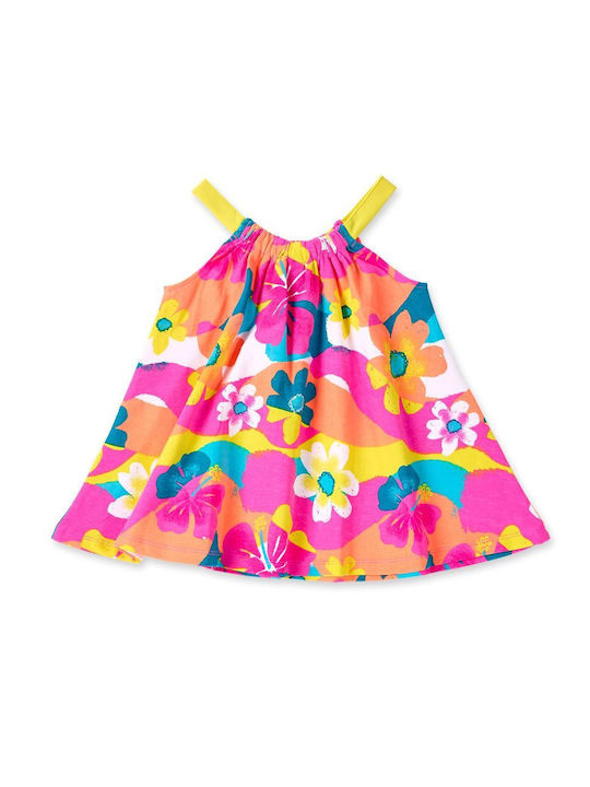 Tuc Tuc Mädchen Kleid Blumen Fuchsia