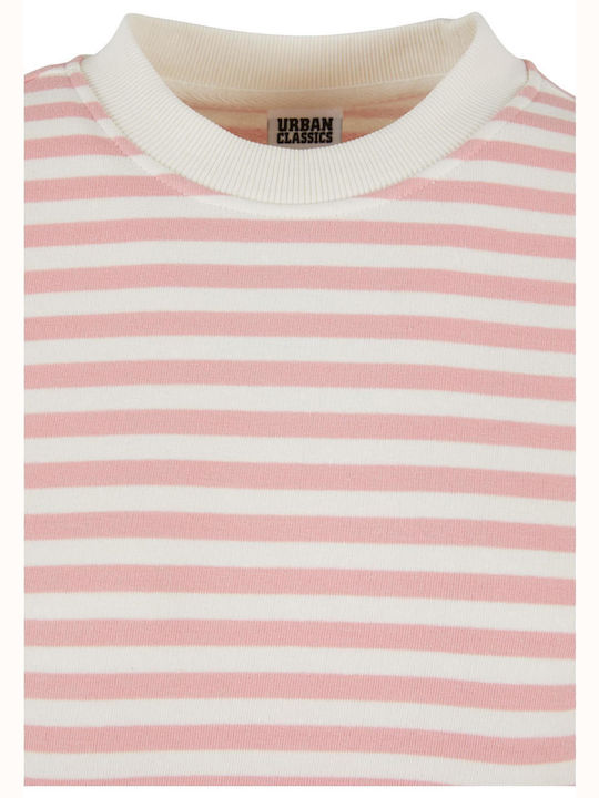 Ladies Μακρύ Γυναικείο Φούτερ Lemonade pink / white sand