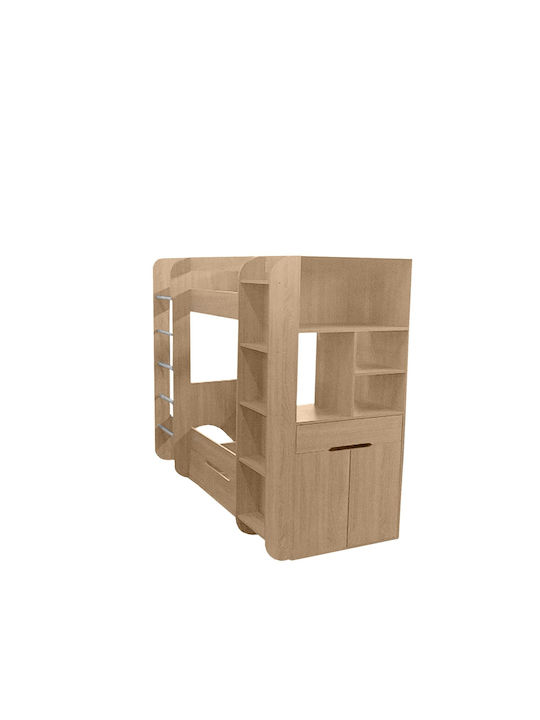 Duet-4 Κουκέτα Μονή για Στρώμα 70x190cm Duet-4 Κουκέτα Μονή για Στρώμα 70x190cm
