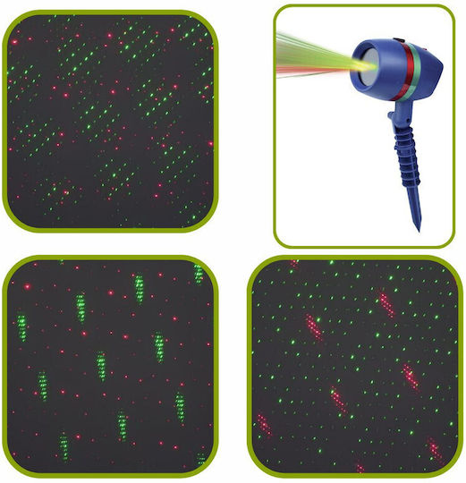 Weihnachtsstrahler Laser Strom IP65 Draußen