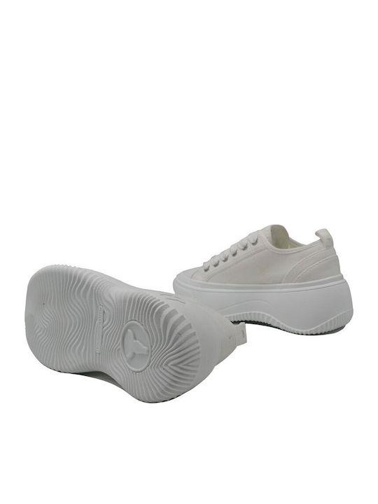 Windsor Smith Intensions Women's Flatforms Sneakers Whtcnvwht