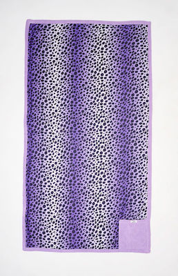 SugarFree Beach Towel Purple 180x100cm.