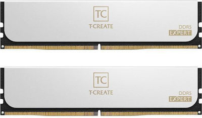 TeamGroup T-Create Expert 32GB DDR5 RAM with 2 Modules (2x16GB) and 6000 Speed for Desktop