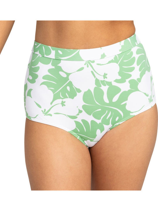 Bikini Set Top & Slip Bottom Og Fixed Green