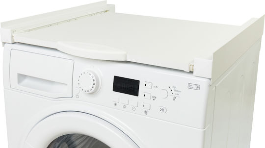 Roller Kappatos 00694 00694 Συνδετικό Πλυντηρίου/Στεγνωτηρίου από Αλουμίνιο με Συρτάρι 60x60εκ. Λευκό