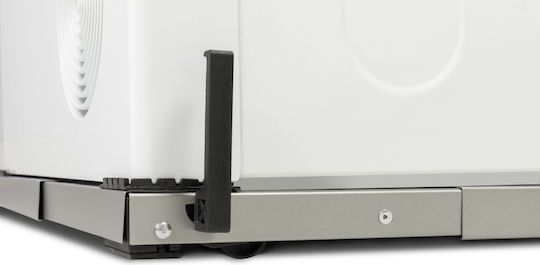 Roller Kappatos 00723 Reglabil Suporturi de Mașină de Spălat/Uscător din Oțel Inoxidabil cu Roți Inox 1buc
