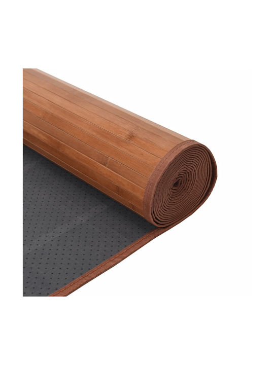 vidaXL Antiderapant Covor Rectangular Maro