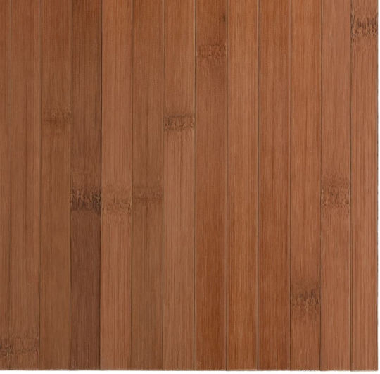 vidaXL Rutschfest Teppich Rechteckig Synthetisch,Polyester/Cotton/Leather Brown