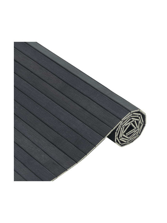 vidaXL Anti-slip Rug Rectangular Gray