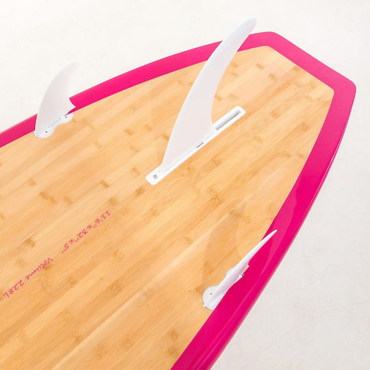 SCK BAMBOO Ruby 10'6'' Bamboo Σανίδα SUP με Μήκος 3.2m Ροζ