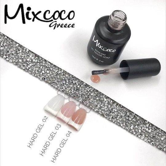 Mixcoco Semi-Permanent Nail Polish White 02 15ml 1pcs