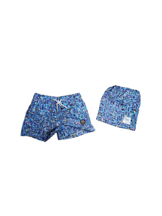 Lingerie Boutique Kids Shorts/Bermuda Fabric Blue