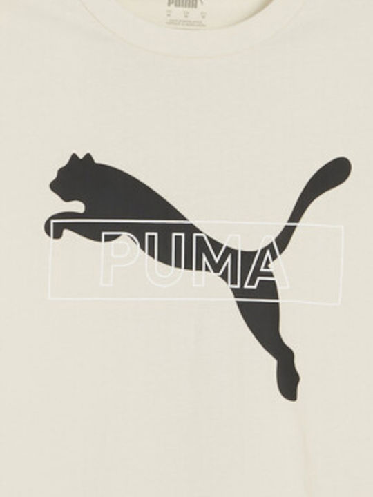 PUMA T-shirt Μπεζ