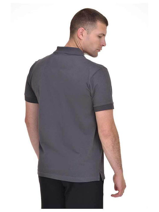 Target Men's Short Sleeve Blouse Polo Gray